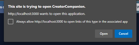 Add to VCC prompt