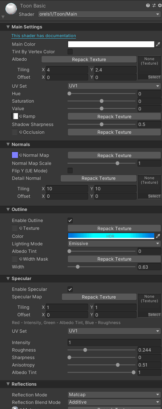 Toon Shader Demo