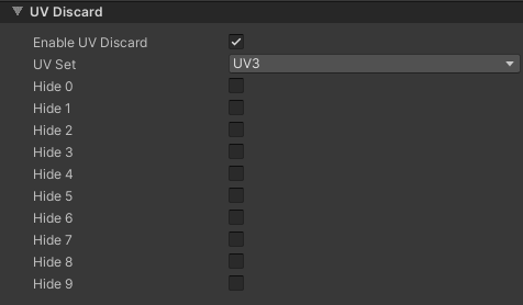 Toon Shader UV Discard