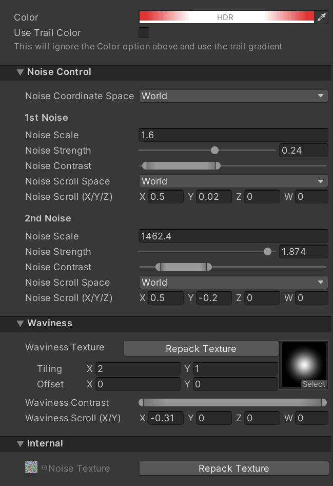 Laser Shader - Docs